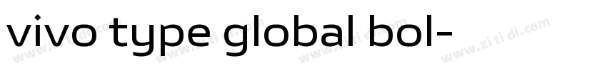 vivo type global bol字体转换